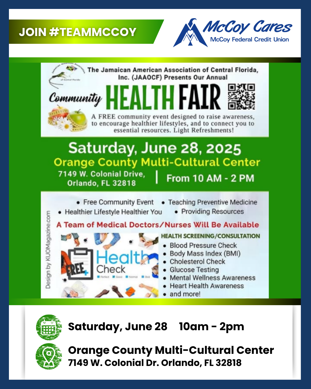 06 27 2025 Promote Jamaican Community Health Fair